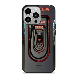 TESLA STATION CHARGE iPhone 14 Pro Case TESLA STATION CHARGE iPhone 14 Pro Case
