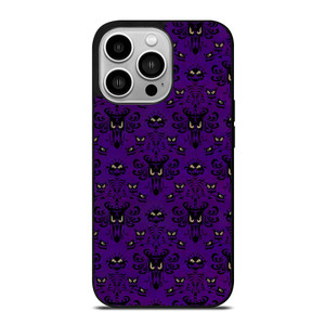 THE HAUNTED MANSION PURPLE PATTERN iPhone 14 Pro Case