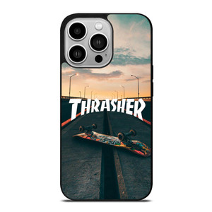 THRASHER LOGO SKATEBOARD MAGAZINE iPhone 14 Pro Case THRASHER LOGO SKATEBOARD MAGAZINE iPhone 14 Pro Case