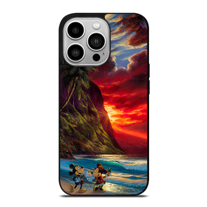 TROPICAL BEAUTIFUL MICKEY MINNIE iPhone 14 Pro Case TROPICAL BEAUTIFUL MICKEY MINNIE iPhone 14 Pro Case