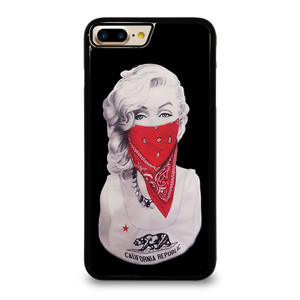MARILYN MONROE RED BANDANA GANGSTER iPhone 7 Plus Case MARILYN MONROE RED BANDANA GANGSTER iPhone 7 Plus Case