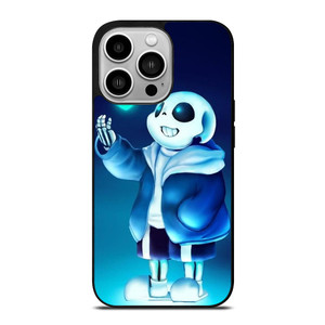 UNDERTALE GLOWING LOVE SYMBOL iPhone 14 Pro Case