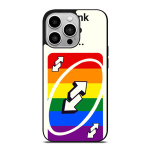 UNO REVERSE CARD YOU THINK YOU SMART iPhone 14 Pro Case