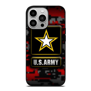 US ARMY CAMO LOGO iPhone 14 Pro Case US ARMY CAMO LOGO iPhone 14 Pro Case