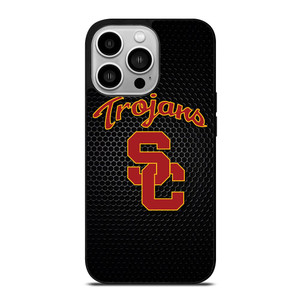 USC TROJANS RUSTY METAL LOGO iPhone 14 Pro Case USC TROJANS RUSTY METAL LOGO iPhone 14 Pro Case