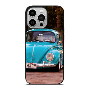 VW VOLKSWAGEN CYAN CAR iPhone 14 Pro Case
