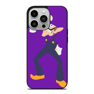 WALUIGI SUPER MARIO FLAT iPhone 14 Pro Case WALUIGI SUPER MARIO FLAT iPhone 14 Pro Case