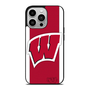 WISCONSIN BADGERS LOGO iPhone 14 Pro Case
