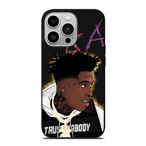 YOUNGBOY NBA RAPPER CARTOON iPhone 14 Pro Case