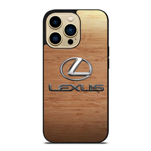 LEXUS WOODEN LOGO iPhone 14 Pro Max Case