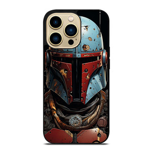 MANDALORIAN HELMET RUSTY iPhone 14 Pro Max Case