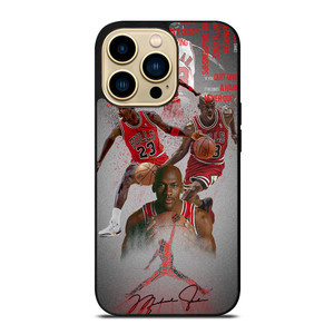 MICHAEL JORDAN BULLS QUOTE iPhone 14 Pro Max Case MICHAEL JORDAN BULLS QUOTE iPhone 14 Pro Max Case