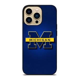 MICHIGAN WOLVERINES NFL LOGO iPhone 14 Pro Max Case