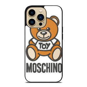MOSCHINO TOY EMBROIDERED iPhone 14 Pro Max Case MOSCHINO TOY EMBROIDERED iPhone 14 Pro Max Case