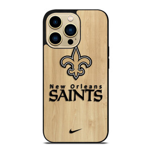 NEW ORLEANS SAINTS NIKE WOOD iPhone 14 Pro Max Case