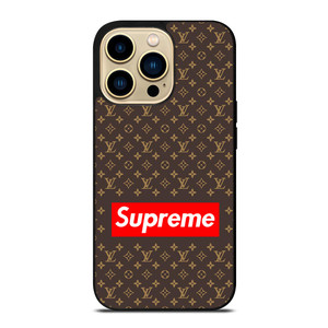 NEW SUPREME BROWN iPhone 14 Pro Max Case NEW SUPREME BROWN iPhone 14 Pro Max Case