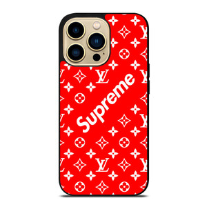 NEW SUPREME RED PATTERN iPhone 14 Pro Max Case NEW SUPREME RED PATTERN iPhone 14 Pro Max Case