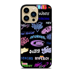 NEWJEANS STICKER COLLAGE iPhone 14 Pro Max Case