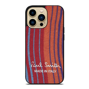PAUL SMITH PATTERN MADE IN ITALY iPhone 14 Pro Max Case PAUL SMITH PATTERN MADE IN ITALY iPhone 14 Pro Max Case