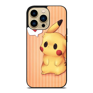 PIKACHU POKEMON LOVE SIGN iPhone 14 Pro Max Case