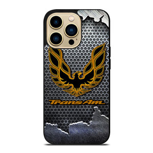 PONTIAC TRANS AM FIREBIRD METAL LOGO 2 iPhone 14 Pro Max Case PONTIAC TRANS AM FIREBIRD METAL LOGO 2 iPhone 14 Pro Max Case