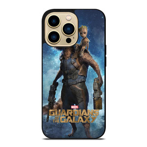 ROCKET RACCOON AND BABY GROOT iPhone 14 Pro Max Case