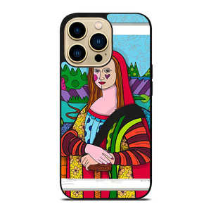 ROMERO BRITTO MONALISA iPhone 14 Pro Max Case