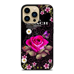 ROSE COACH NEW YORK iPhone 14 Pro Max Case ROSE COACH NEW YORK iPhone 14 Pro Max Case