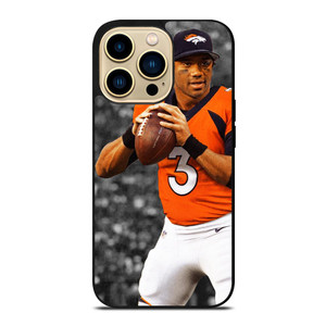 RUSSEL WILSON DENVER BRONCOS NFL iPhone 14 Pro Max Case RUSSEL WILSON DENVER BRONCOS NFL iPhone 14 Pro Max Case
