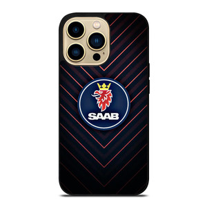 SAAB AUTOMOBILE LOGO iPhone 14 Pro Max Case SAAB AUTOMOBILE LOGO iPhone 14 Pro Max Case