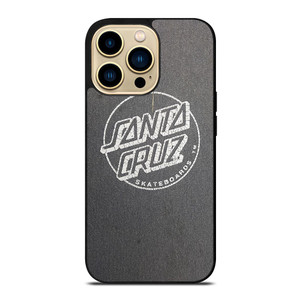 SANTA CRUZ SKATEBOARD LOGO ASPHALT iPhone 14 Pro Max Case SANTA CRUZ SKATEBOARD LOGO ASPHALT iPhone 14 Pro Max Case
