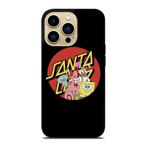 SANTA CRUZ SKATEBOARD X SPONGEBOB iPhone 14 Pro Max Case SANTA CRUZ SKATEBOARD X SPONGEBOB iPhone 14 Pro Max Case