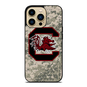 SOUTH CAROLINA GAMECOCKS CAMO LOGO iPhone 14 Pro Max Case SOUTH CAROLINA GAMECOCKS CAMO LOGO iPhone 14 Pro Max Case