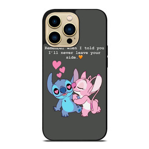 STITCH AND GIRLFRIEND LOVE QUOTE iPhone 14 Pro Max Case STITCH AND GIRLFRIEND LOVE QUOTE iPhone 14 Pro Max Case