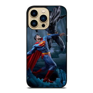 SUPERMAN VS BATMAN SUPERHERO DC iPhone 14 Pro Max Case