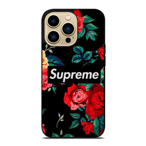 SUPREME FLOWER LOGO iPhone 14 Pro Max Case SUPREME FLOWER LOGO iPhone 14 Pro Max Case