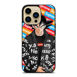 SUPREME GOKU THE NORT FACE iPhone 14 Pro Max Case