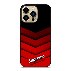 SUPREME RED PATTERN iPhone 14 Pro Max Case SUPREME RED PATTERN iPhone 14 Pro Max Case
