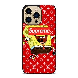 SUPREME SPONGEBOB iPhone 14 Pro Max Case