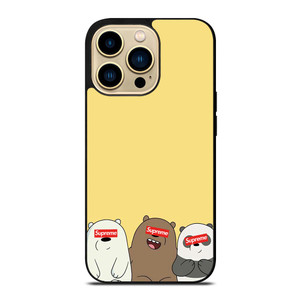 SUPREME WE BARE BEAR iPhone 14 Pro Max Case SUPREME WE BARE BEAR iPhone 14 Pro Max Case