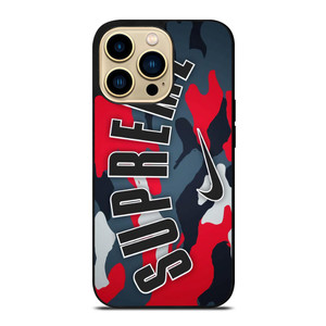SUPREME X NIKE RED CAMO iPhone 14 Pro Max Case SUPREME X NIKE RED CAMO iPhone 14 Pro Max Case