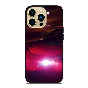 TESLA MOTORS RED CAR iPhone 14 Pro Max Case TESLA MOTORS RED CAR iPhone 14 Pro Max Case