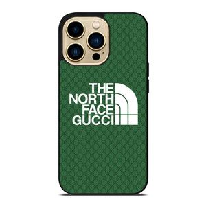 THE NORTH FACE X GUCCI PATTERN iPhone 14 Pro Max Case THE NORTH FACE X GUCCI PATTERN iPhone 14 Pro Max Case