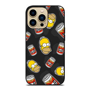 THE SIMPSONS HOMER DUFF BEER iPhone 14 Pro Max Case THE SIMPSONS HOMER DUFF BEER iPhone 14 Pro Max Case
