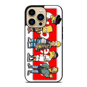 THE SIMPSONS SUPREME HYPEBEAST iPhone 14 Pro Max Case THE SIMPSONS SUPREME HYPEBEAST iPhone 14 Pro Max Case