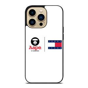 TOMMY HILFIGER A BATHING APE LOGO iPhone 14 Pro Max Case