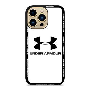 UNDER ARMOUR ROUND WHITE iPhone 14 Pro Max Case