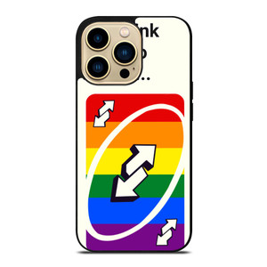 UNO REVERSE CARD YOU THINK YOU SMART iPhone 14 Pro Max Case