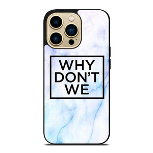 WHY DONT WE MARBLE LOGO iPhone 14 Pro Max Case
