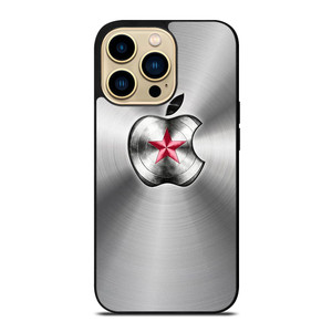 WINTER SOLDIER APPLE LOGO iPhone 14 Pro Max Case
